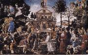 The temptation of Christ Sandro Botticelli